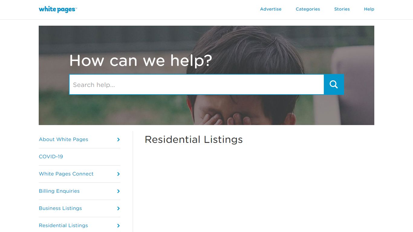 Residential listings | White Pages Help